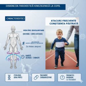 Diskinezia paroxistică kinezigenică la copil