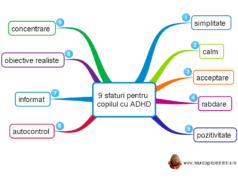 mindmap 9 sfaturi pentru copilul cu ADHD ADHD - 9 safturi pentru copilul cu această afecțiune